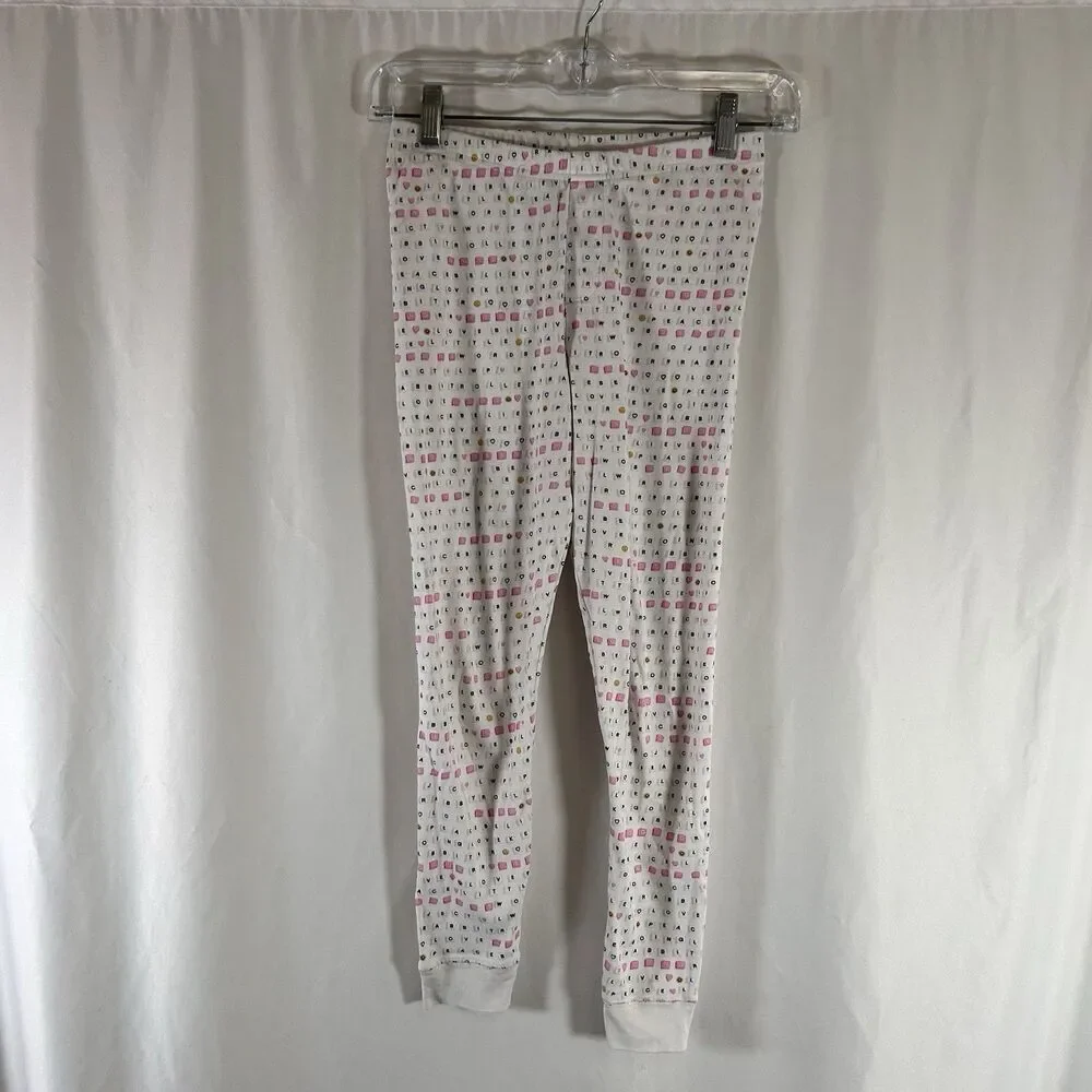 Roller Rabbit Pajama Pants Girls 12 Years Pull On Love Little Worlds Project